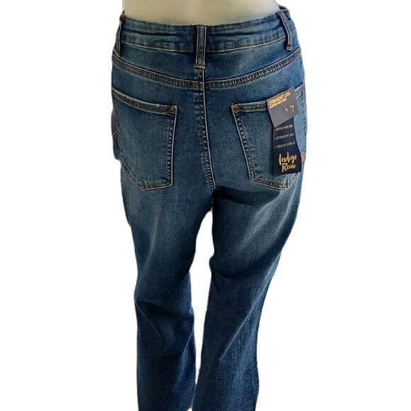 602836.....Indigo Rein Straight leg Jeans Various Sizes - Picture 5 of 6